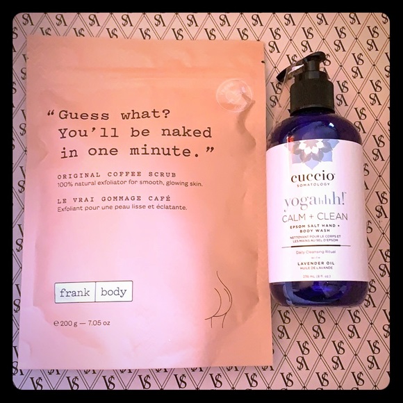 Sephora Other - Frank Body Cuccio Yogahhh Calm + Clean New